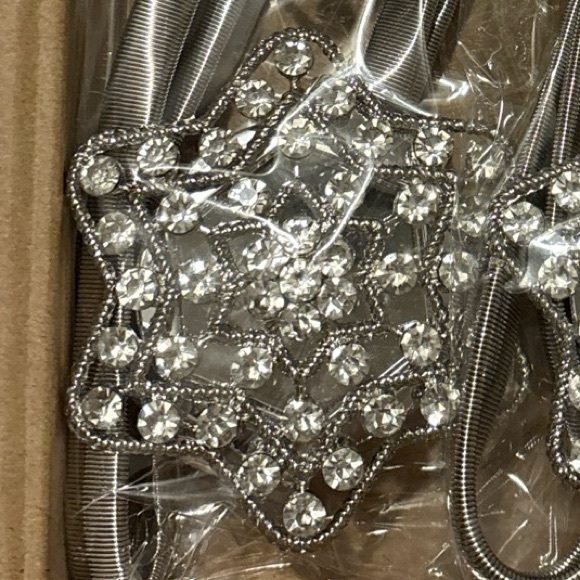 Other - 4 pairs of Snowflake Curtain Tiebacks  1 Pair Snowflake Curtain Tiebacks